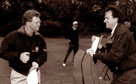 Tom Kite and Randy Robertson at the Ryder Cup